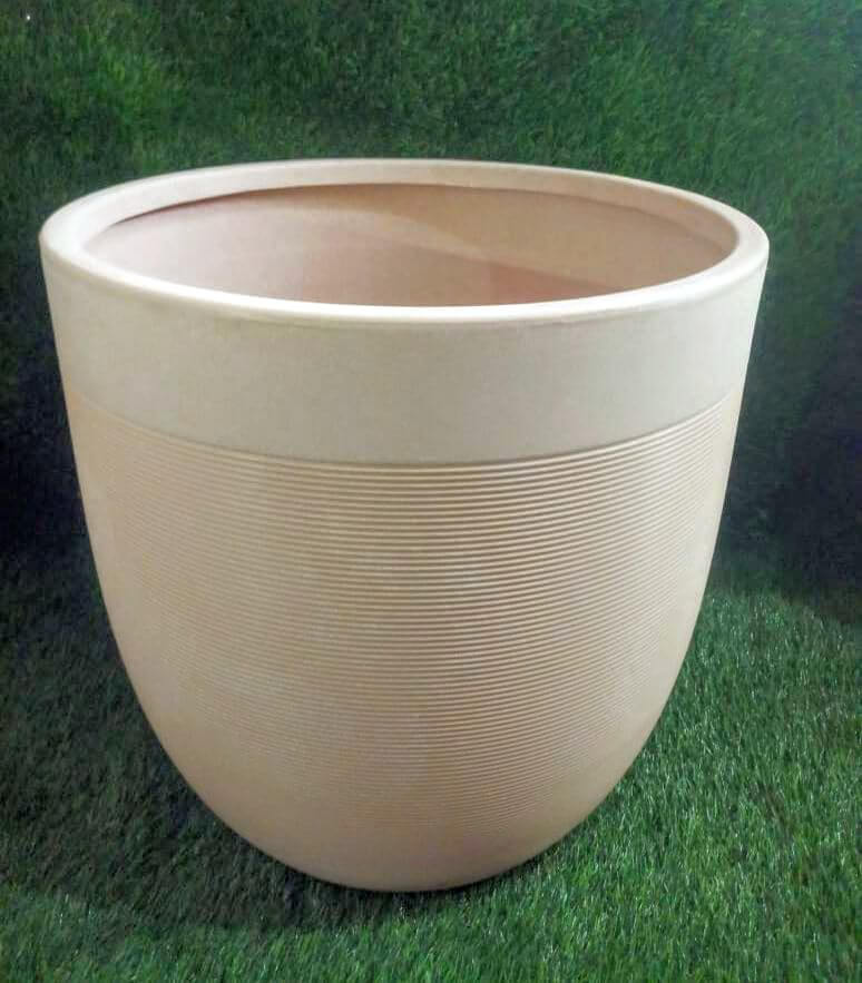 Ribs Planter , H-710mm, D-510mm